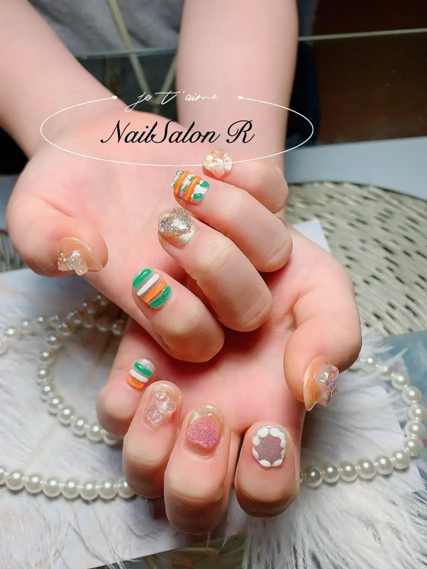 ネイル ハンドネイル NailSalonR 宮里のネイルデザイン
