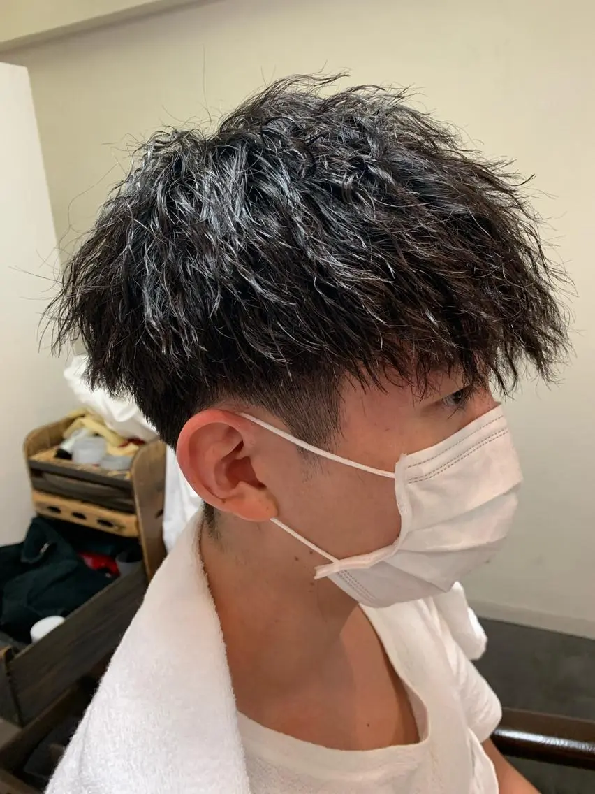 ショート パーマ ツイストパーマ TELA HAIR 岩槻 高梨のヘアスタイル