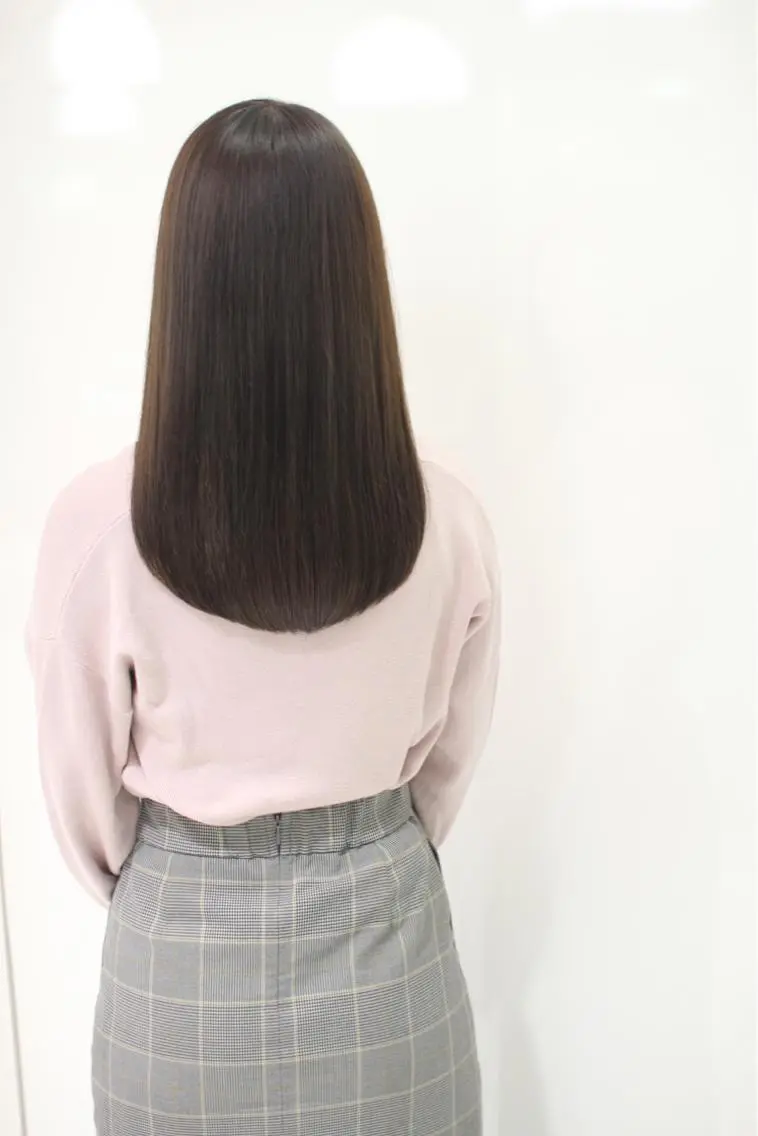 セミロング 髪質改善 トリートメント onishi yoshinaoのヘアスタイル