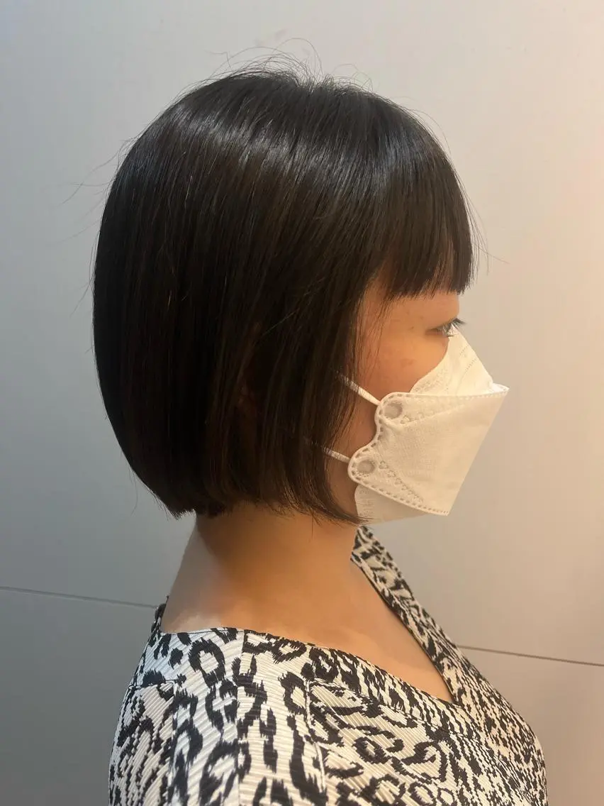 ショート 谷 なづきのヘアスタイル