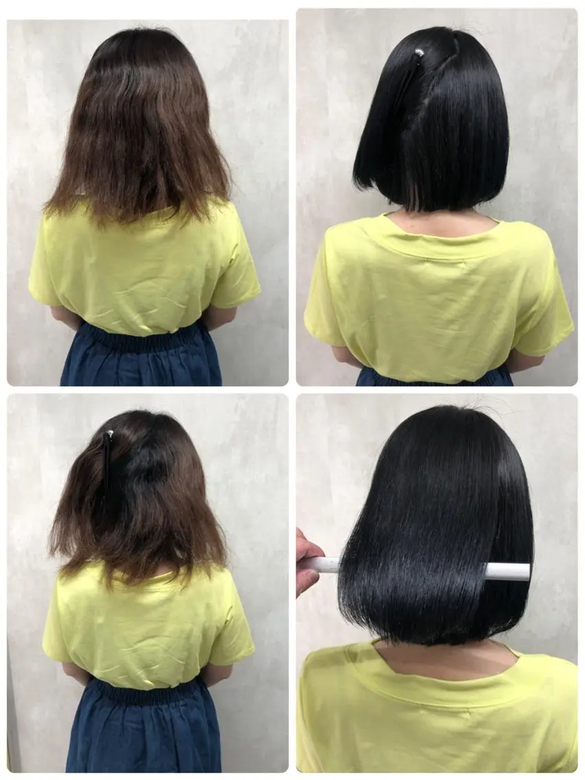 ショート カット ヘアカラー 縮毛矯正 トリートメント あなた史上 最高を提供のヘアスタイル