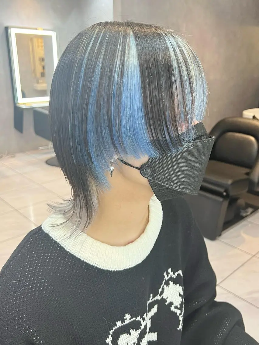 カラー SALOWIN栄 高須大貴のヘアスタイル