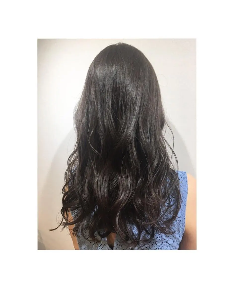 ロング カラー box mico. mutsumiのヘアスタイル