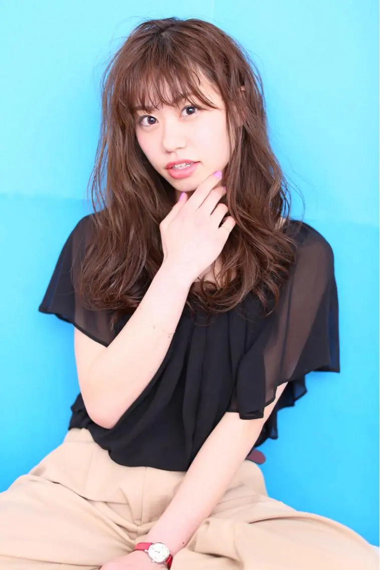 セミロング 中野 恵脩のヘアスタイル