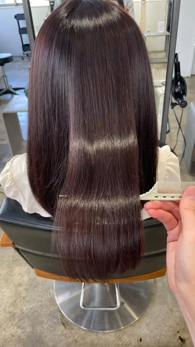 ロング 💫カットはなんでも 得意です✂️のヘアスタイル
