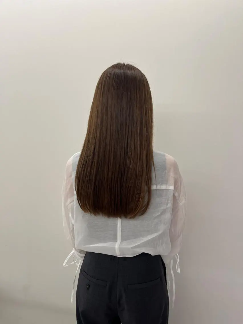 ロング ヘアアレンジ トリートメント 韓国好き🇰🇷 美容師MIKUのヘアスタイル