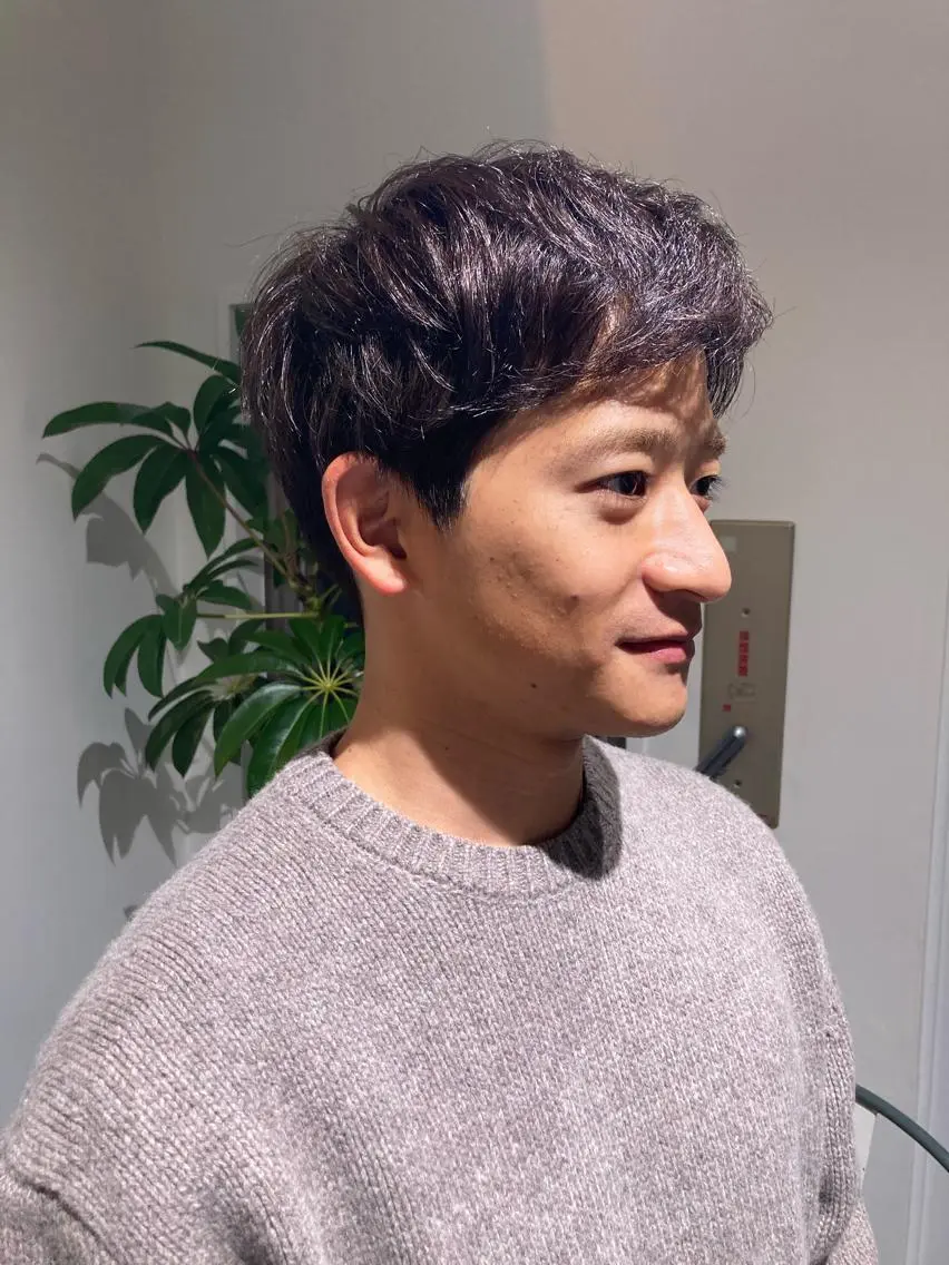 メンズ 刈り上げ 佐伯 和佳のヘアスタイル