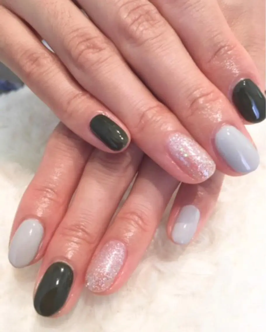 ネイル ワンカラーネイル ハンドネイル Free nail くるる府中のネイルデザイン
