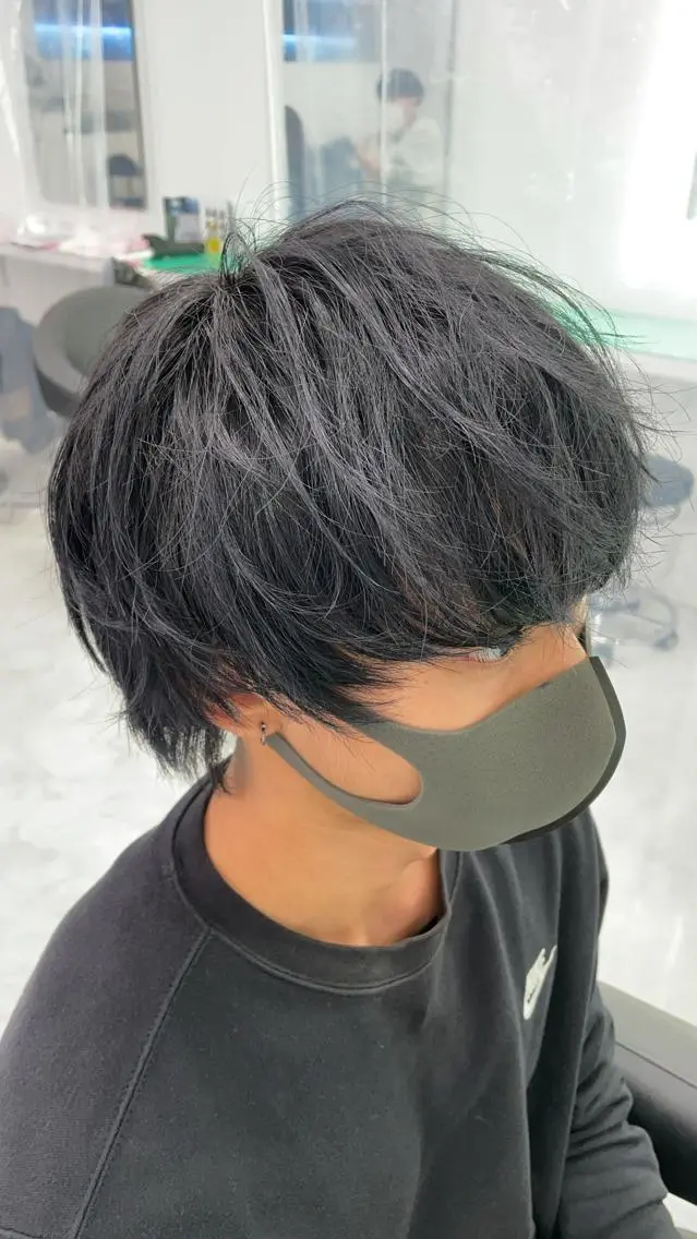 ミディアム カラー パーマ ヘアアレンジ メンズ キッズ メンズ特化美容師 aiの眉毛・アイブロウイメージ