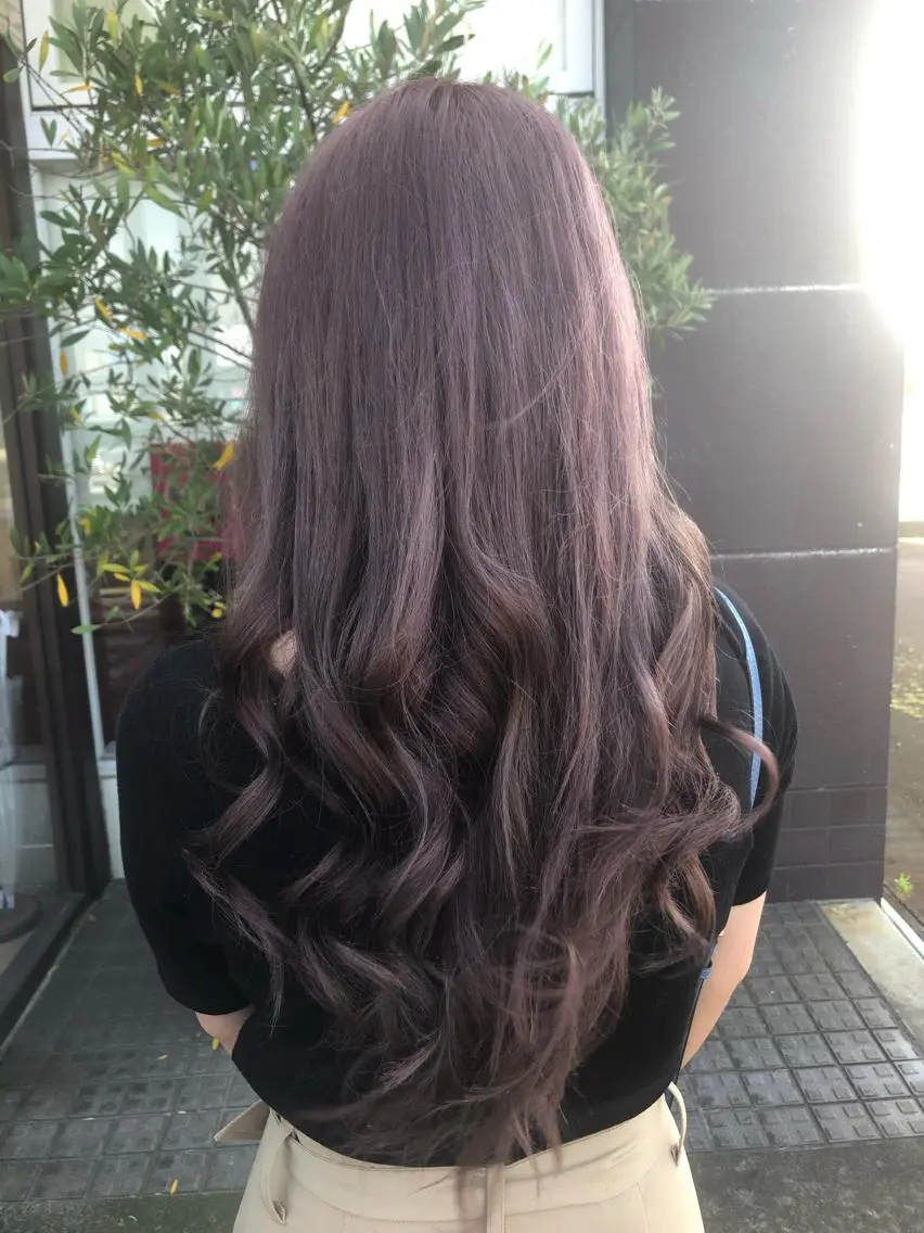 ロング カラー ヘアカラー EARTH長岡 🌼渡辺まい🌼のヘアスタイル