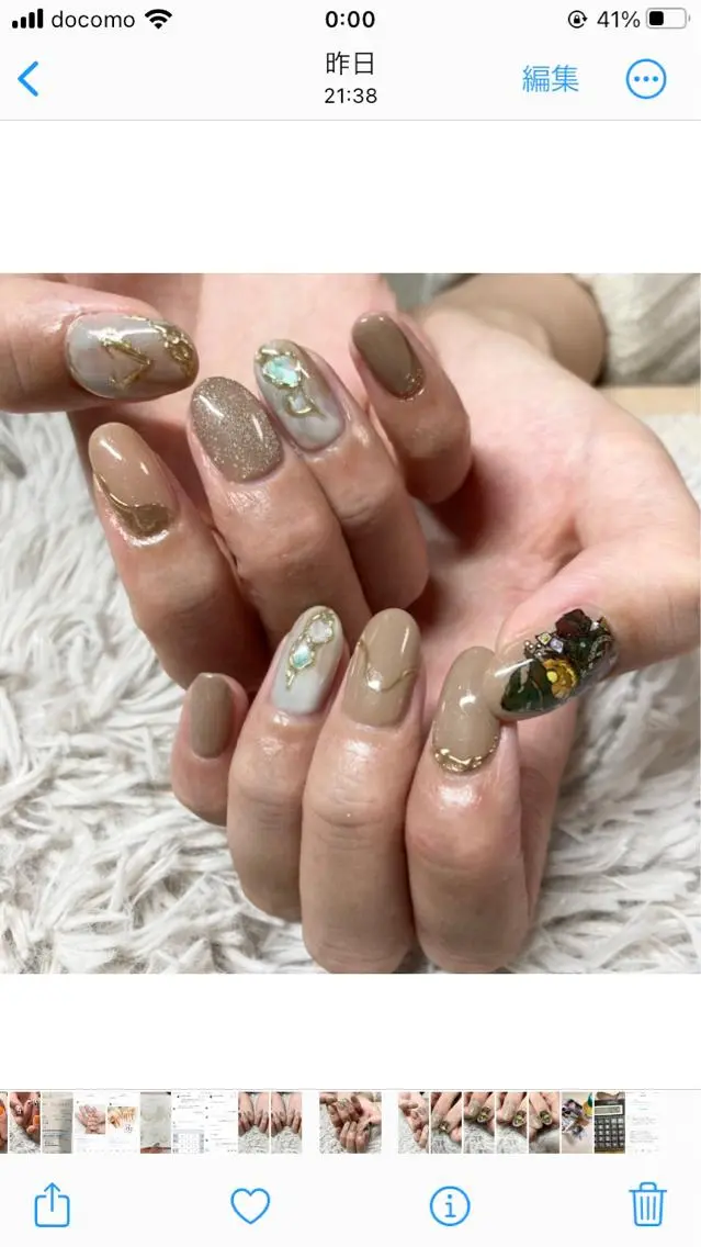 ネイル アートネイル nails by sayaのネイルデザイン