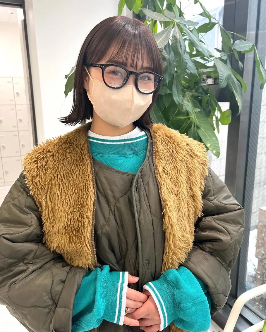 ショート カラー パーマ ヘアアレンジ メンズ キッズ ネイル マツエク・マツパ アイブロウ KANAMI 🌏のヘアスタイル