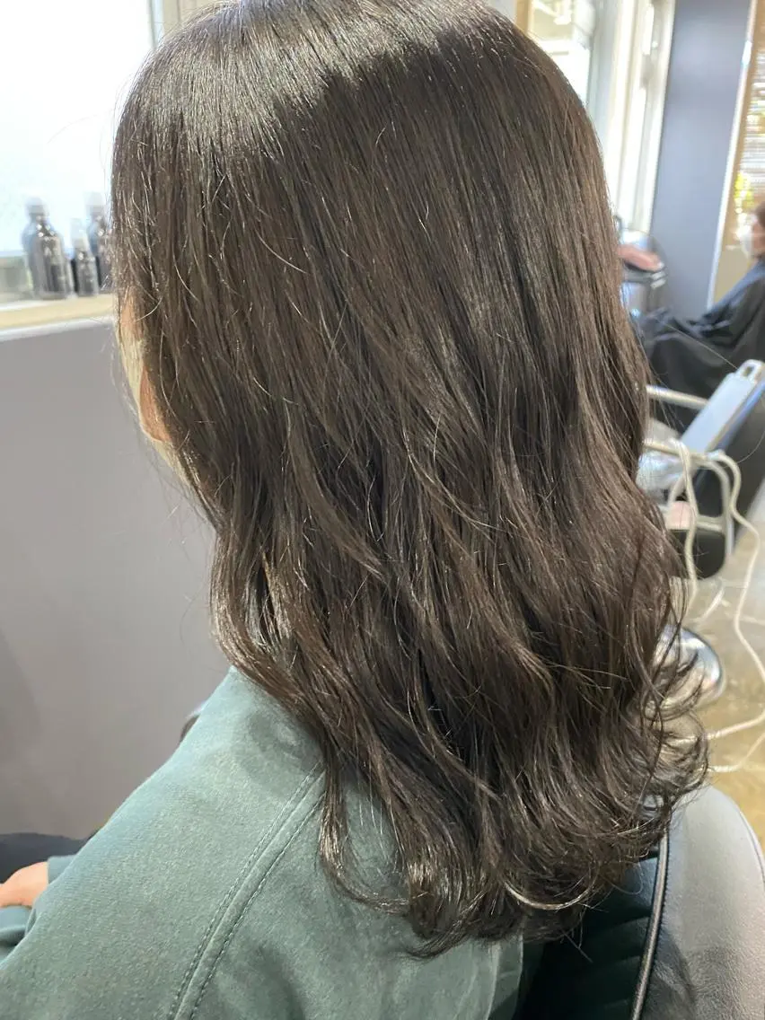ロング カラー くせ毛多毛特化 高橋　淳のヘアスタイル