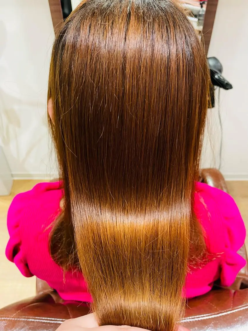 セミロング 縮毛矯正 🌈札幌で叶う/美髪 縮毛矯正MIKI🌈のヘアスタイル