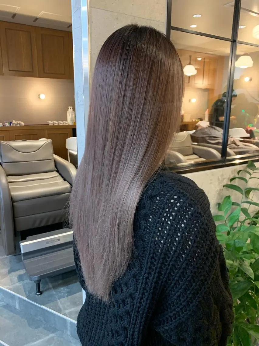 ロング 開發 智也のヘアスタイル