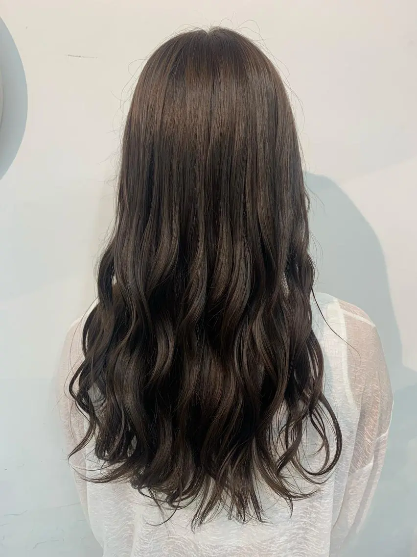 ロング カラー ヘアアレンジ 🐝岡本 柚葉🐝のヘアスタイル