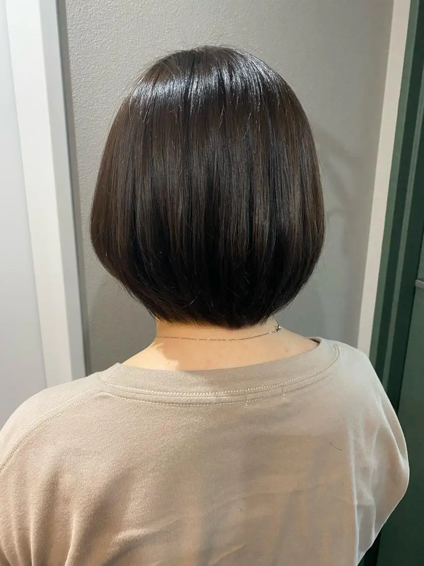 ショート カラー ボブ ショートヘア moanin モーニンのヘアスタイル