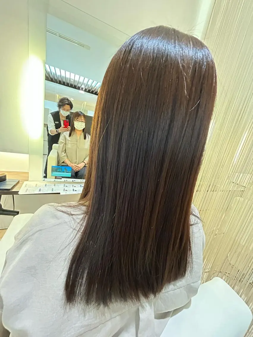 ロング 西平 太のヘアスタイル