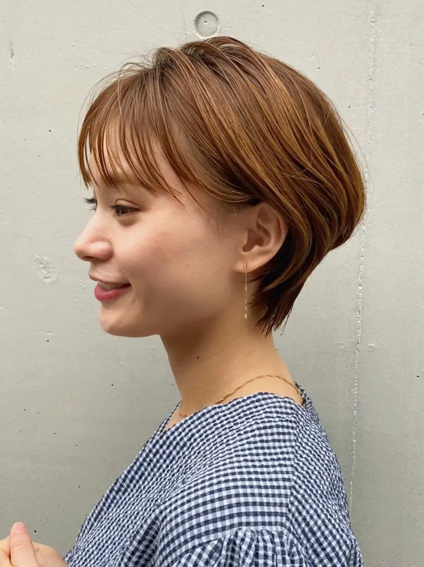 ショート ショートヘア ミディアムヘア🌼 さきのヘアスタイル