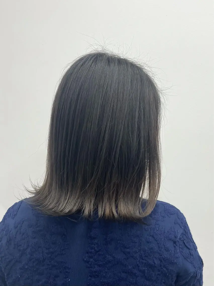 ミディアム カラー グラデーションカラー 🦄インナーカラー 🦄貫井彩花のヘアスタイル