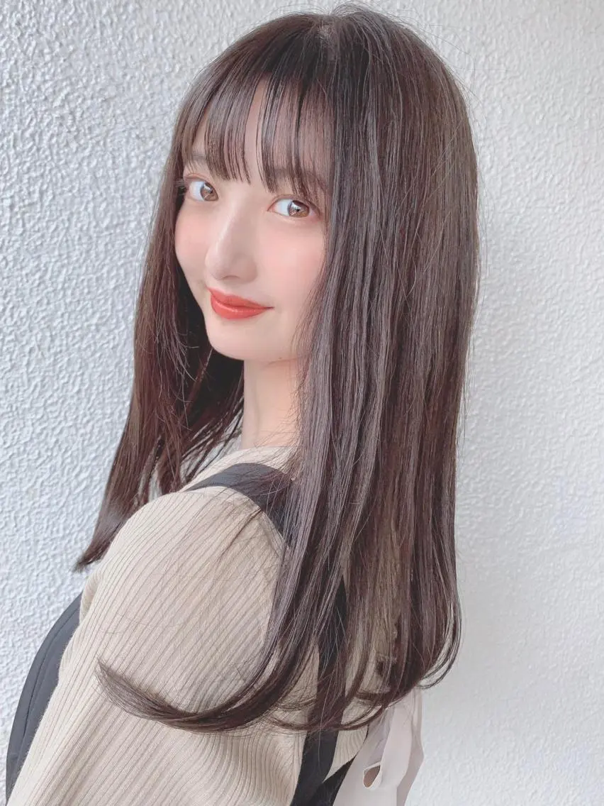 ロング カラー ヘアアレンジ 【公式】amble luxe池袋東口🩷のヘアスタイル