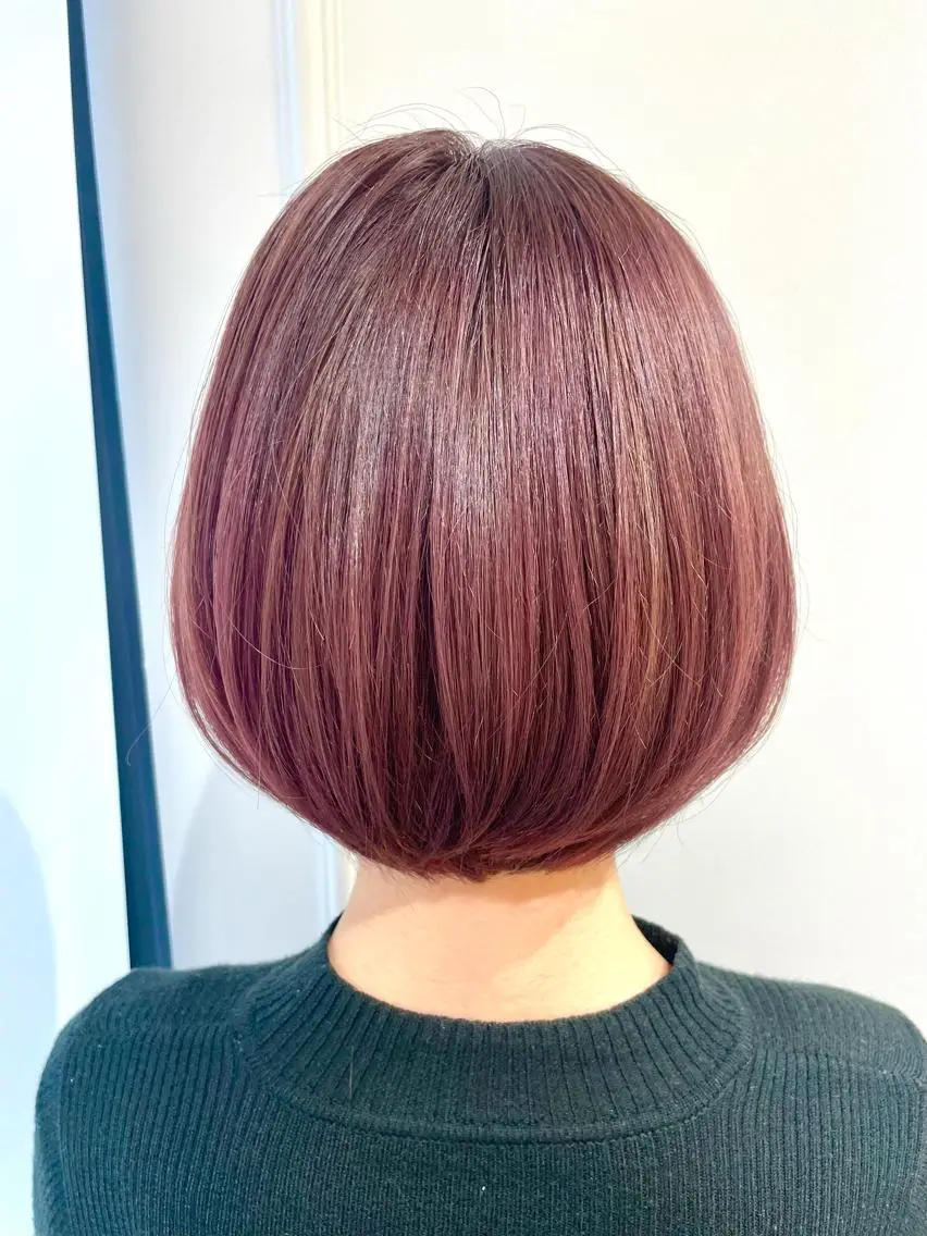ショート カラー カット 縮毛矯正 [YUCCA] Junaのヘアスタイル