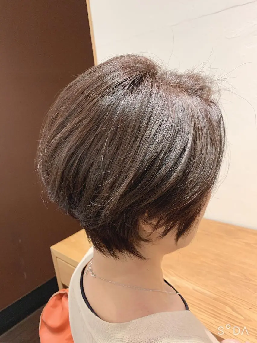 ショート 🍀小顔ショート🍀 有賀祐貴のヘアスタイル