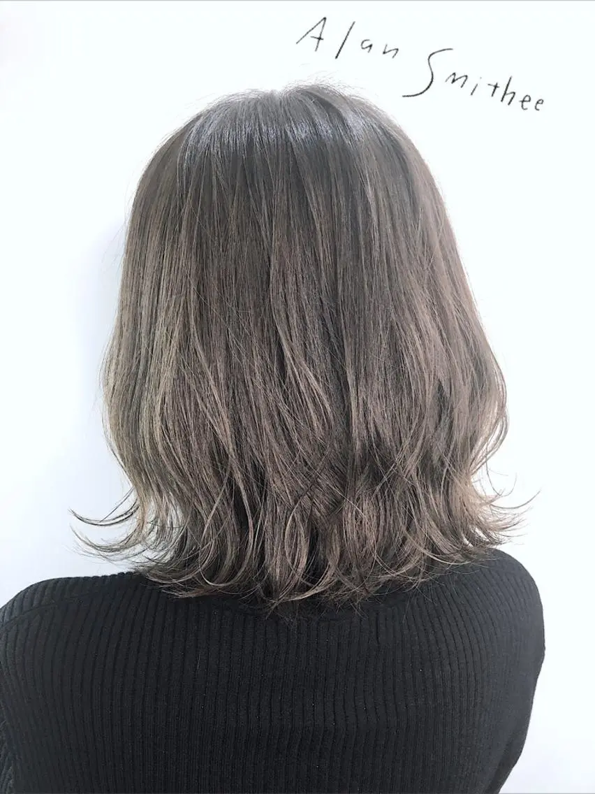 ミディアム カラー パーマ ヘアアレンジ HORN hairsalonのその他イメージ
