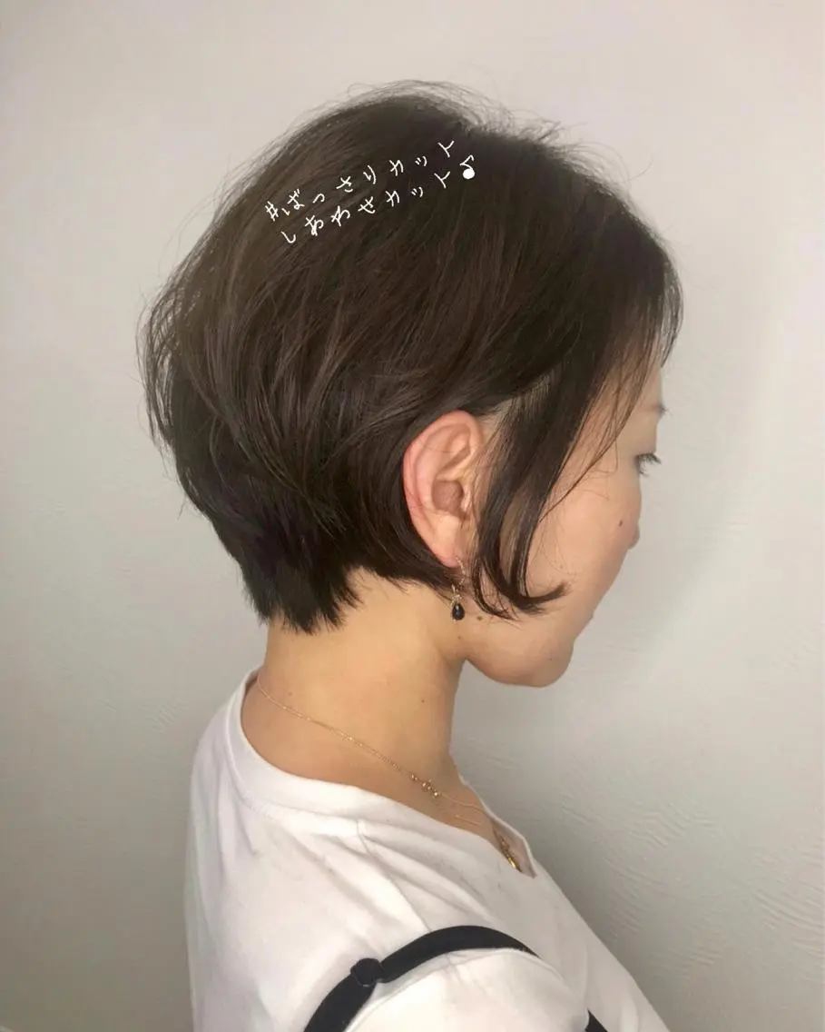 ショート 高原 ジュンのヘアスタイル