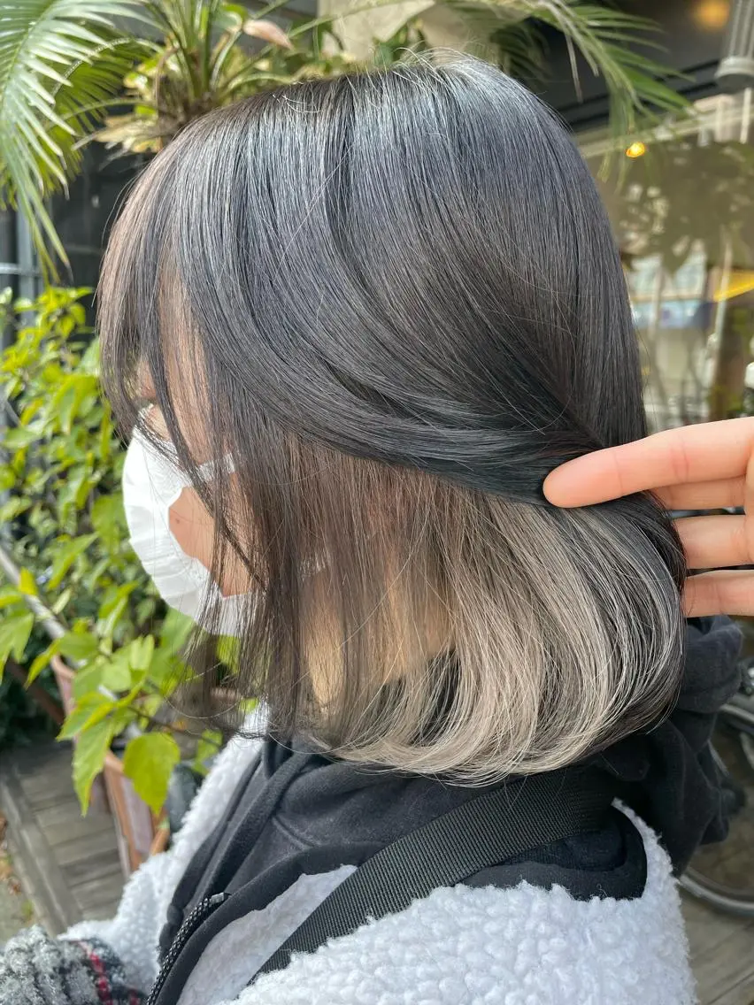 ミディアム カラー カット ヘアカラー トリートメント AKALA HAIR 西宮店　Juriのヘアスタイル