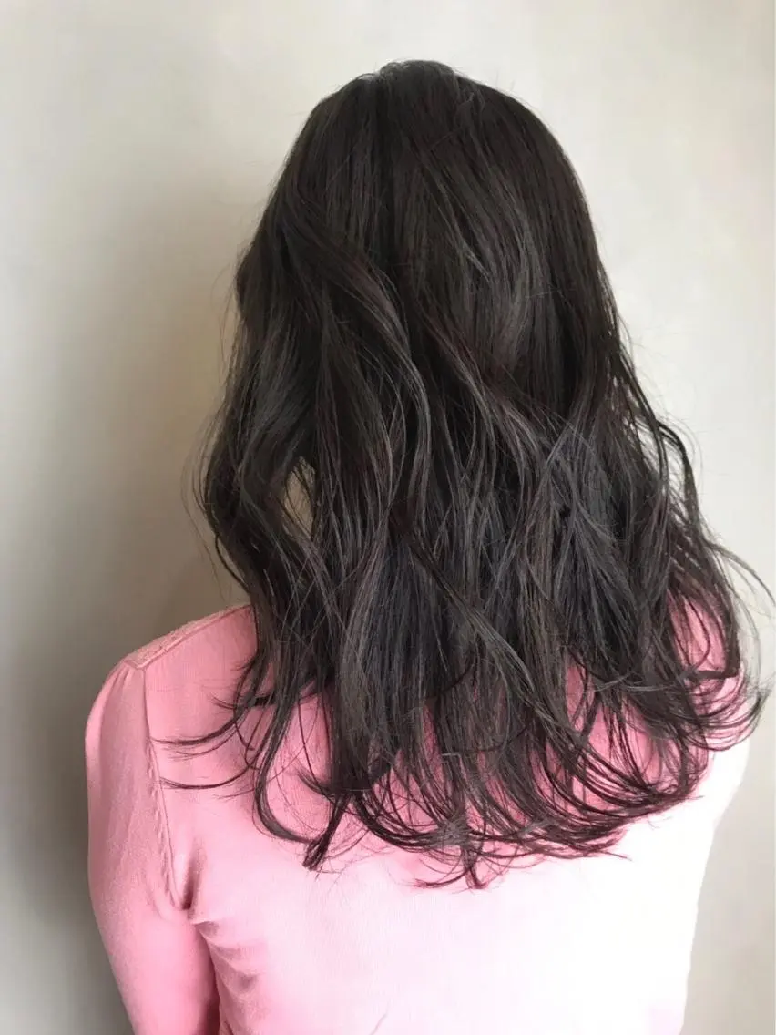 ロング カラー BROCANTE立川 karasawa.nのヘアスタイル