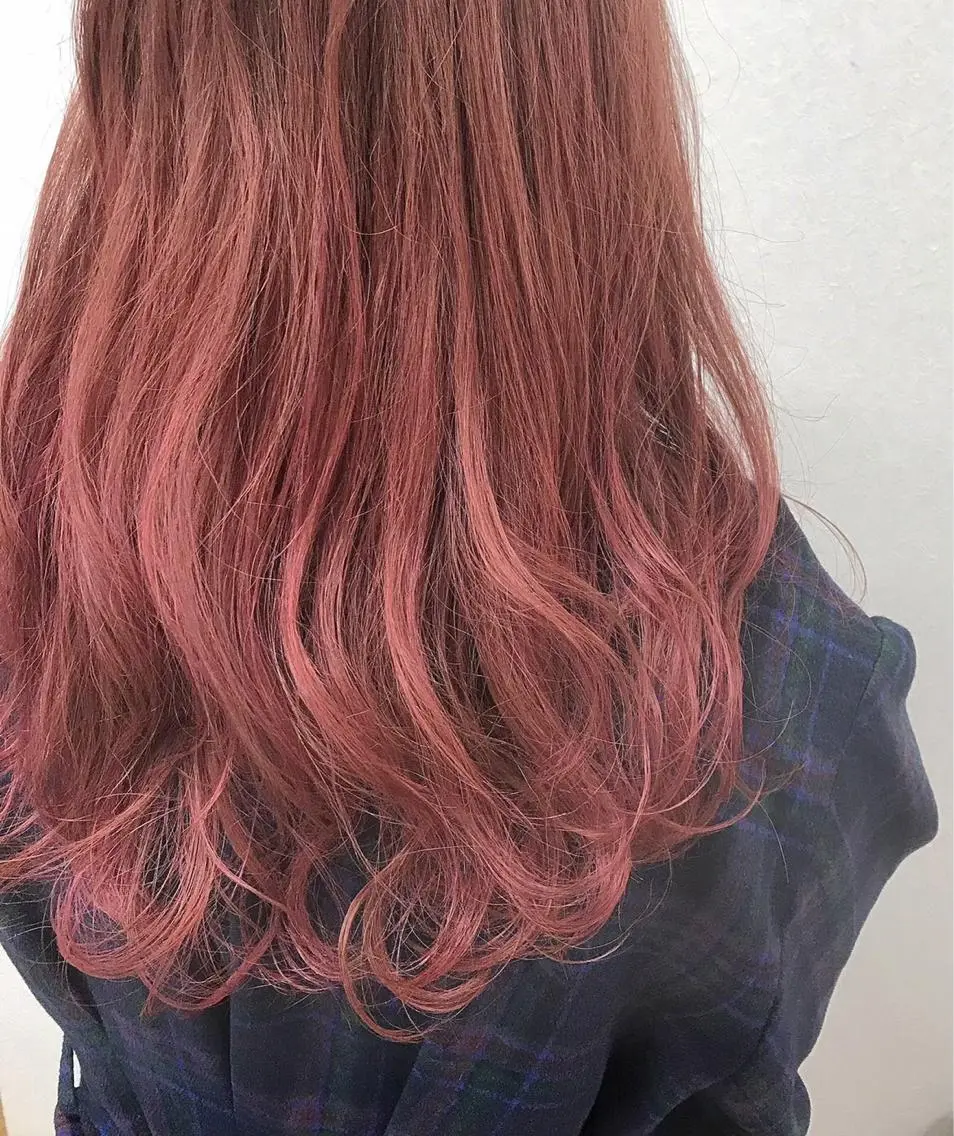 ロング カラー like みやびのヘアスタイル