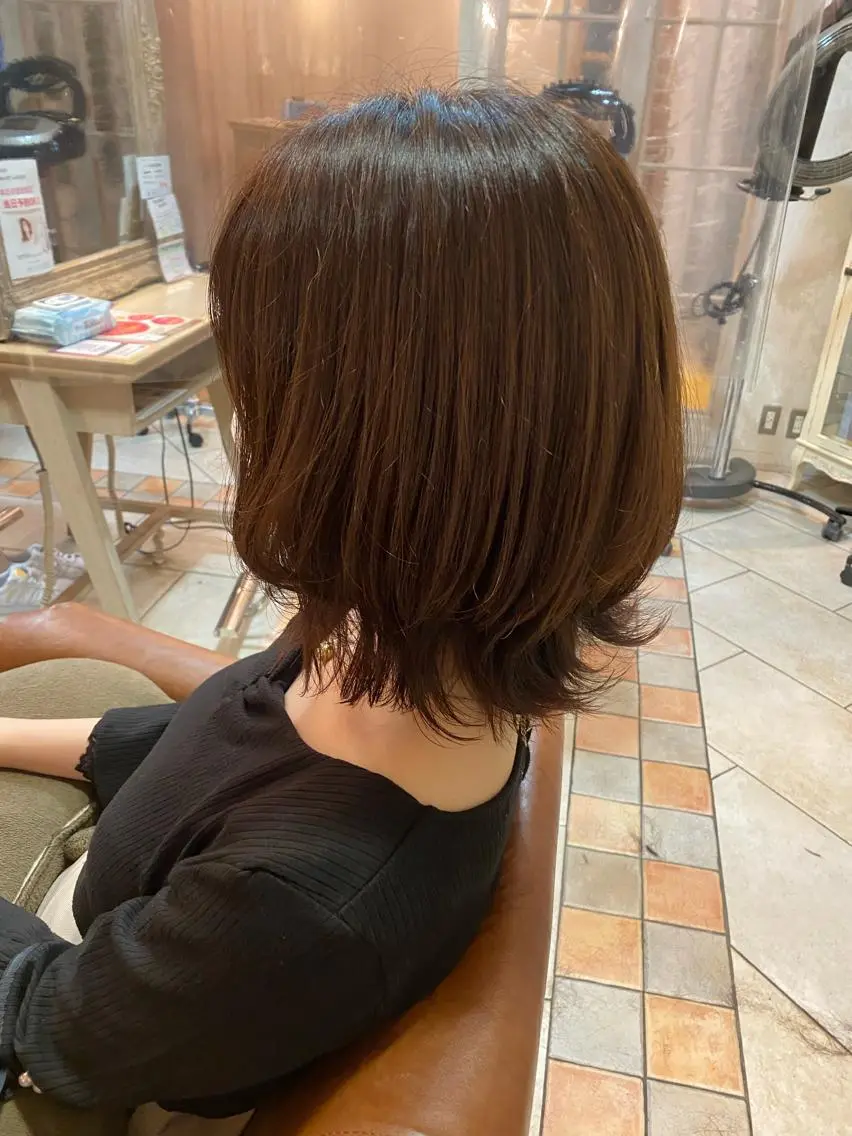 ショート 井上 日菜乃のヘアスタイル