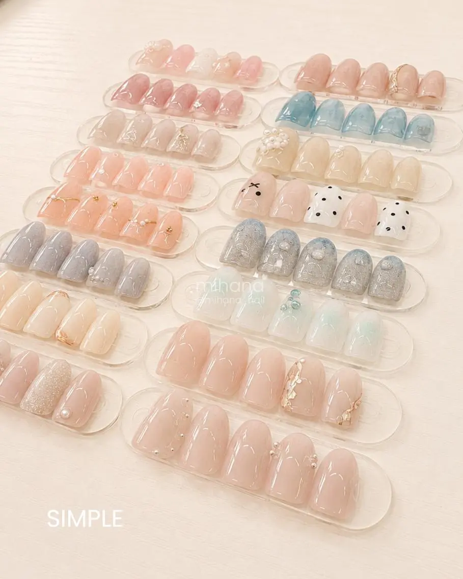 ネイル アートネイル 持ち込み ニュアンスネイル ハンドネイル Arté.*✦ 西川口Nailのネイルデザイン