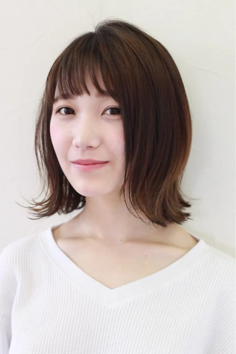 ミディアム @grace *HOSHIのヘアスタイル
