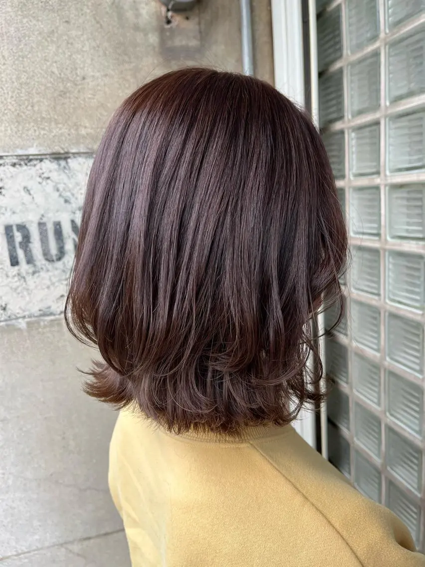 ミディアム 古川 尚実のヘアスタイル