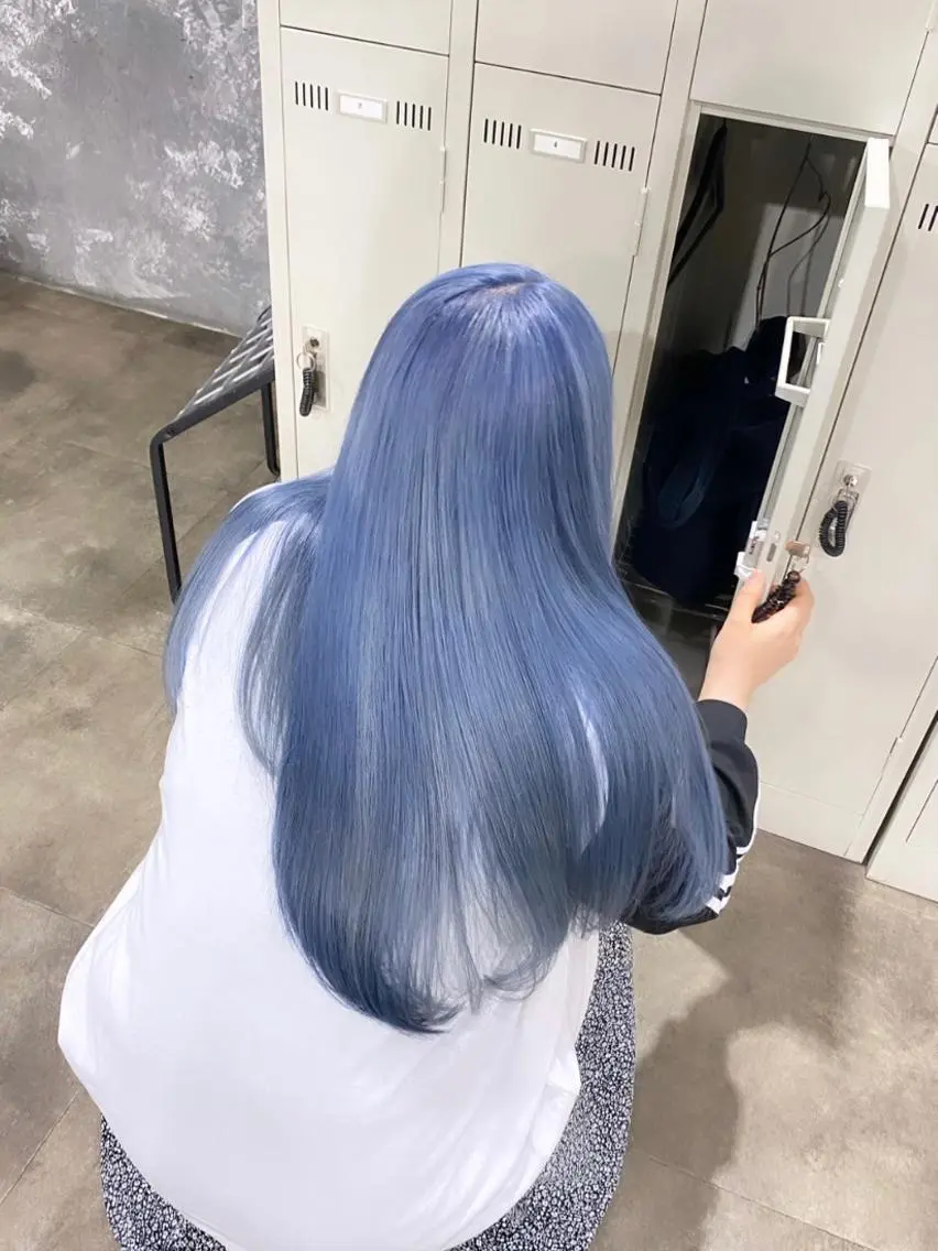 ロング カラー エフェクトブリーチ 🌟前澤啓太朗のヘアスタイル