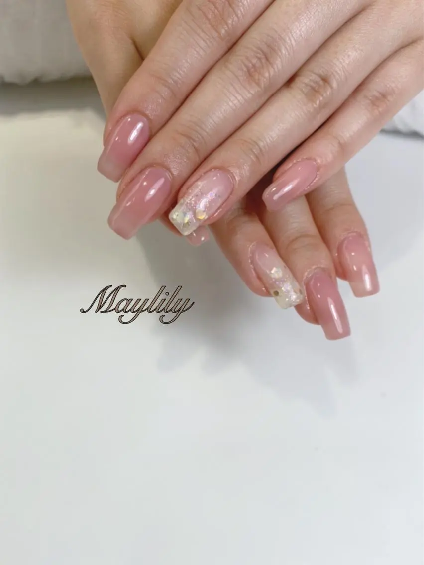 ネイル ワンカラーネイル Nail salon Maylilyのネイルデザイン