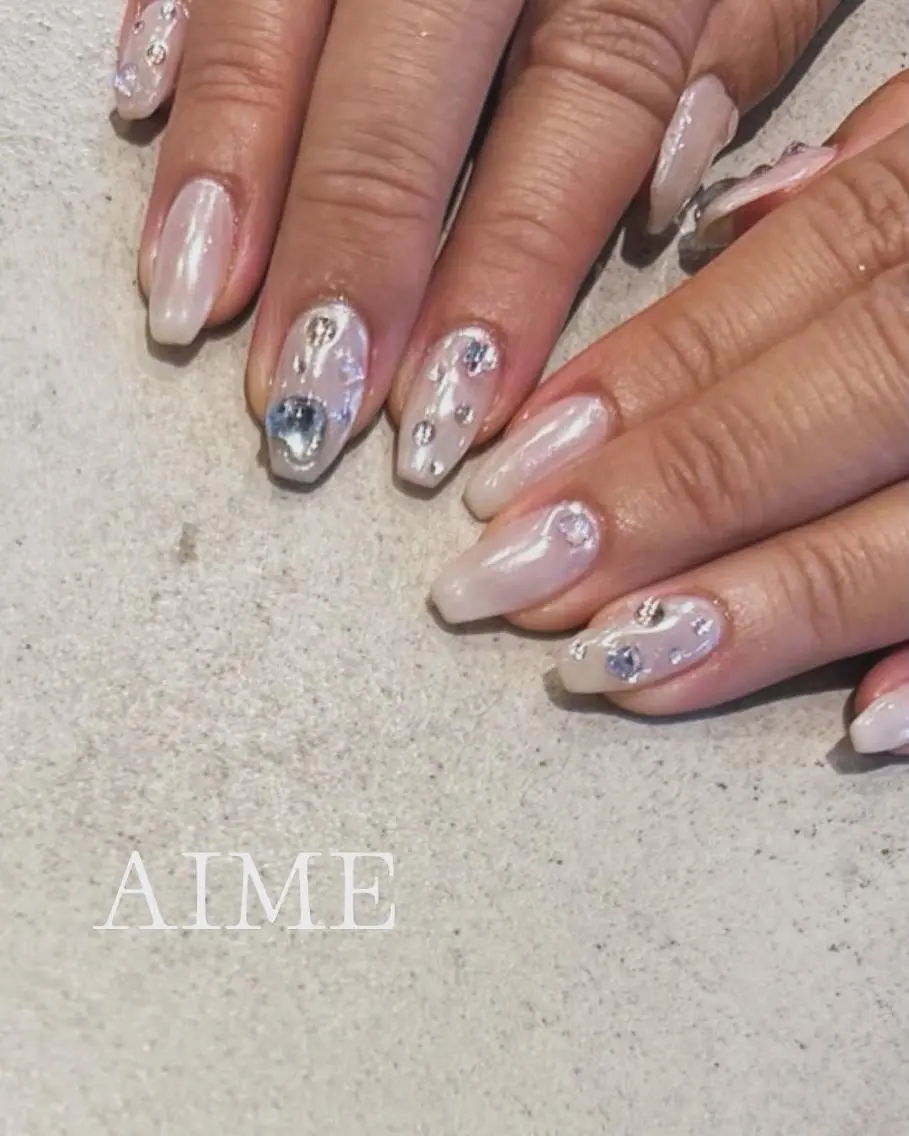 ネイル アートネイル ハンドネイル AIME （momo）のネイルデザイン