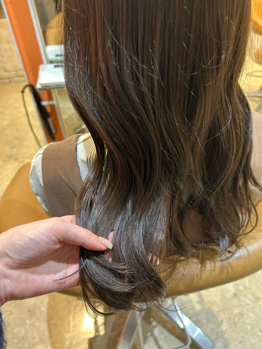 ロング カット ヘアカラー 🫧艶感カラー /Ruu🫧のヘアスタイル