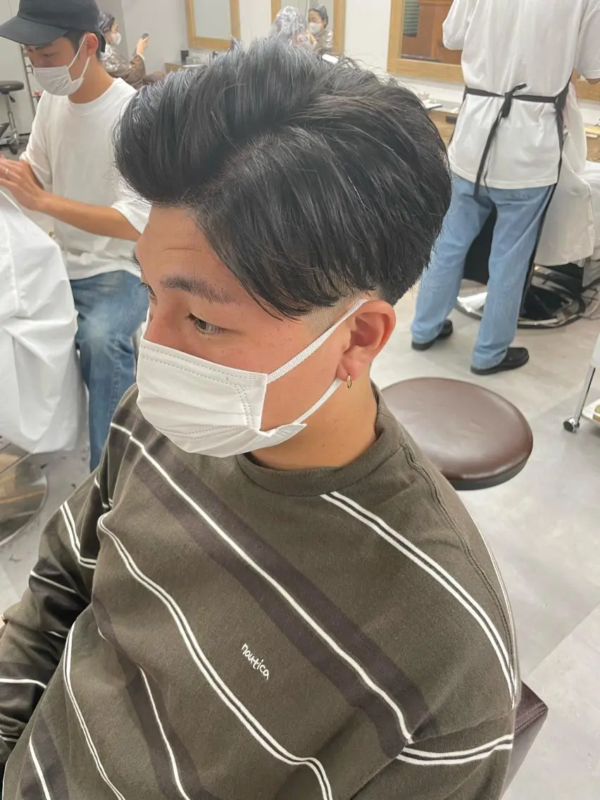 ショート ヘアアレンジ メンズ カット ヘアセット 🔥メンズ特化🔥 木村 祐太のヘアスタイル