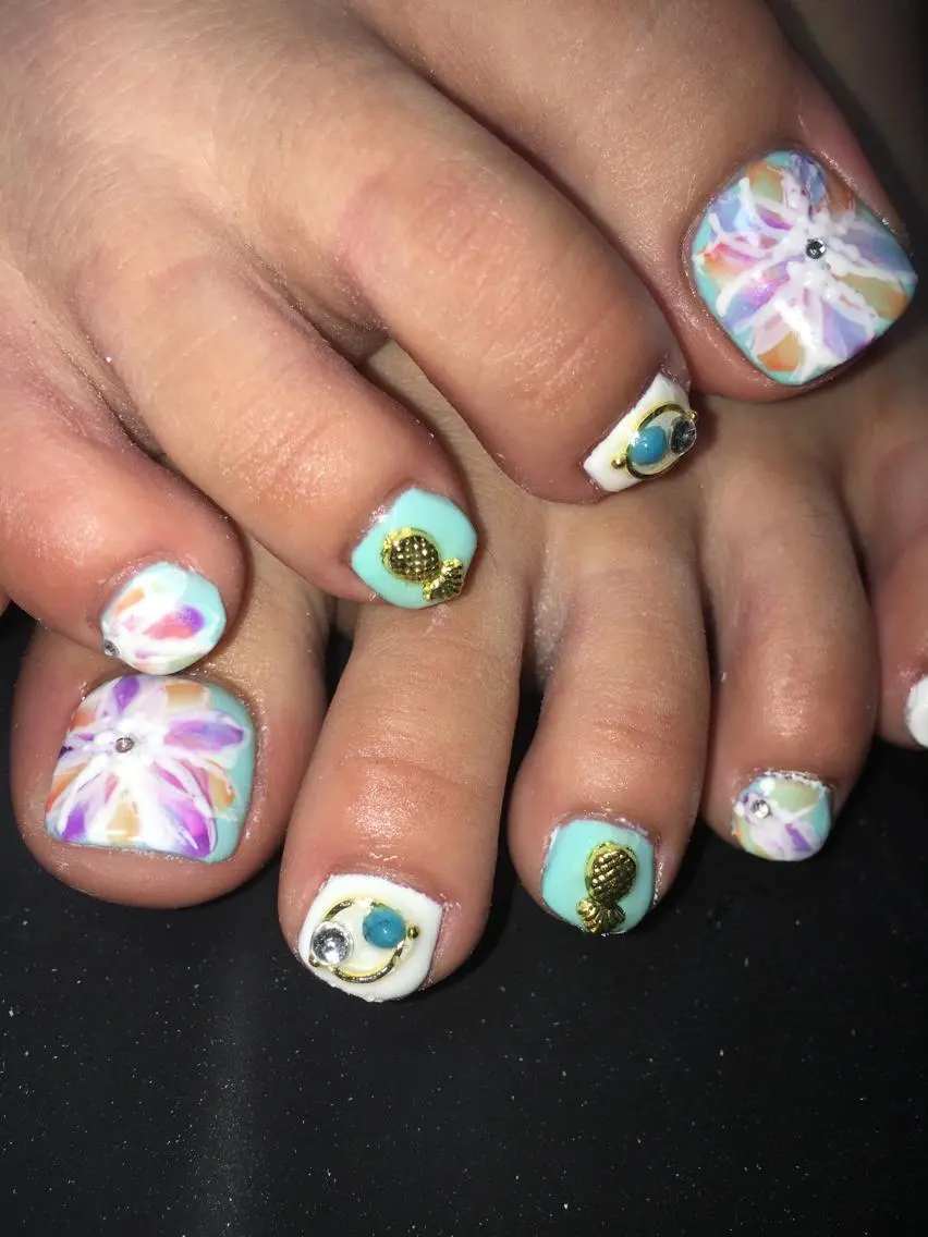 ネイル ハンドネイル フットネイル miwa ミワのネイルデザイン