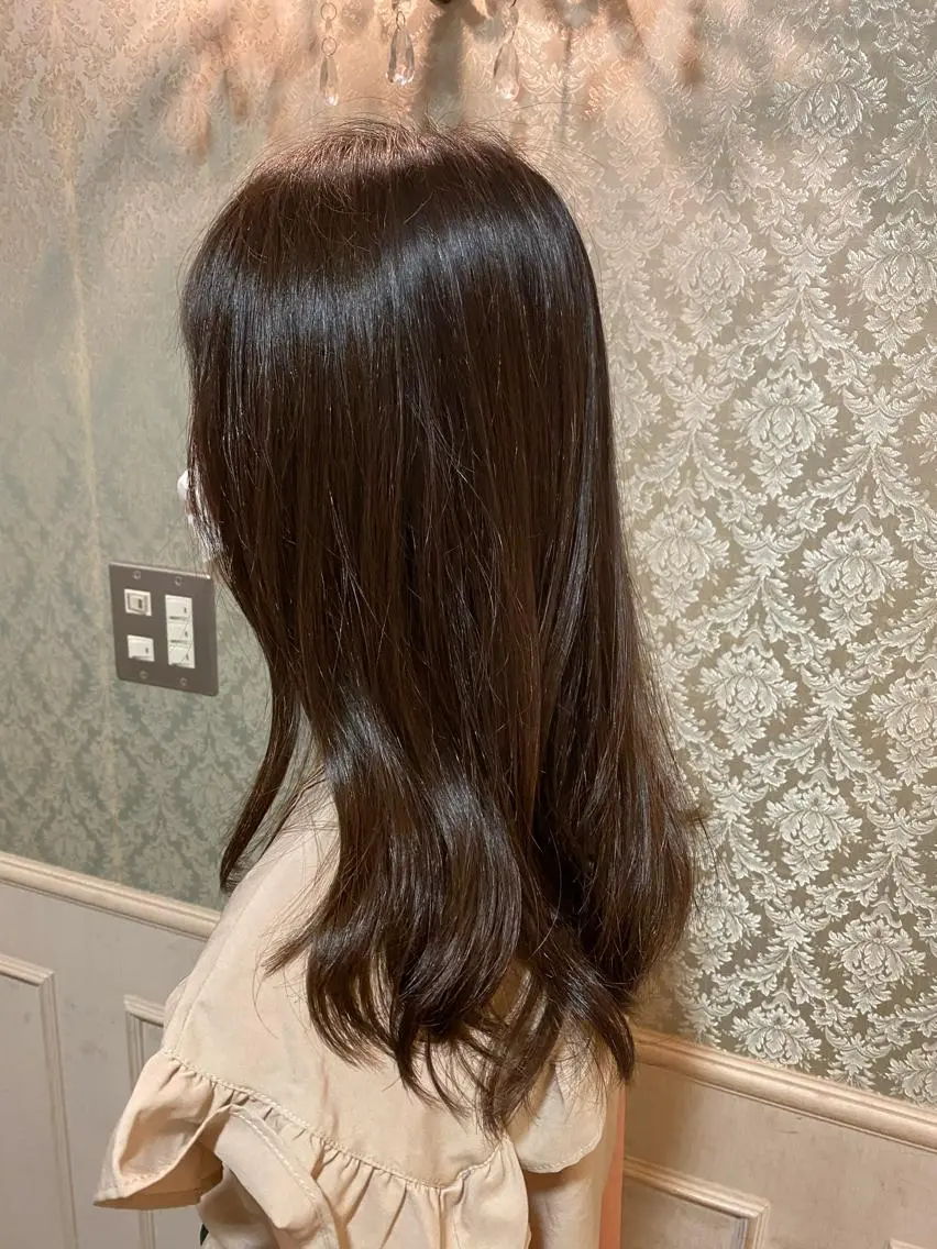 ロング 井上 日菜乃のヘアスタイル