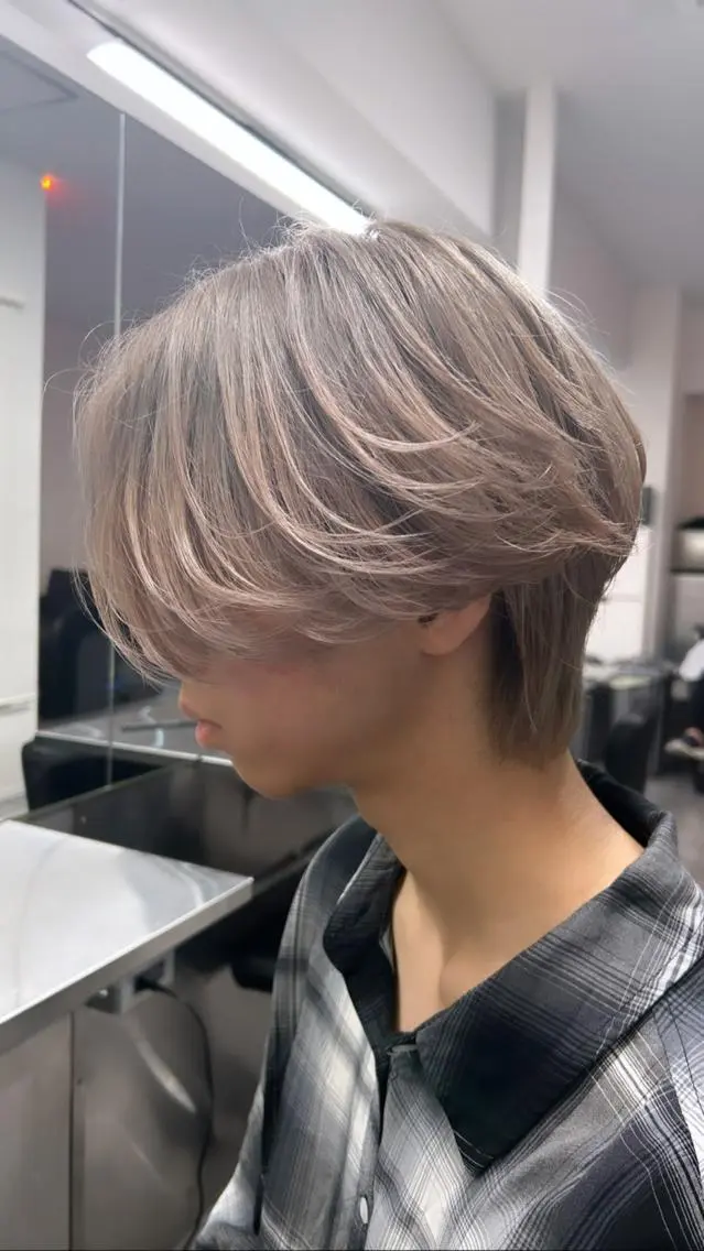 メンズ カット ヘアカラー パーマ支持率No.1 ❤️🔥安成弾のヘアスタイル