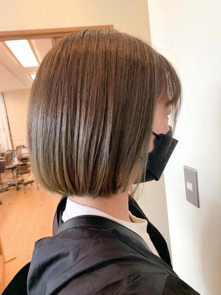 ショート カラー ☆髪質改善特化☆ newi梅田 コウキのヘアスタイル