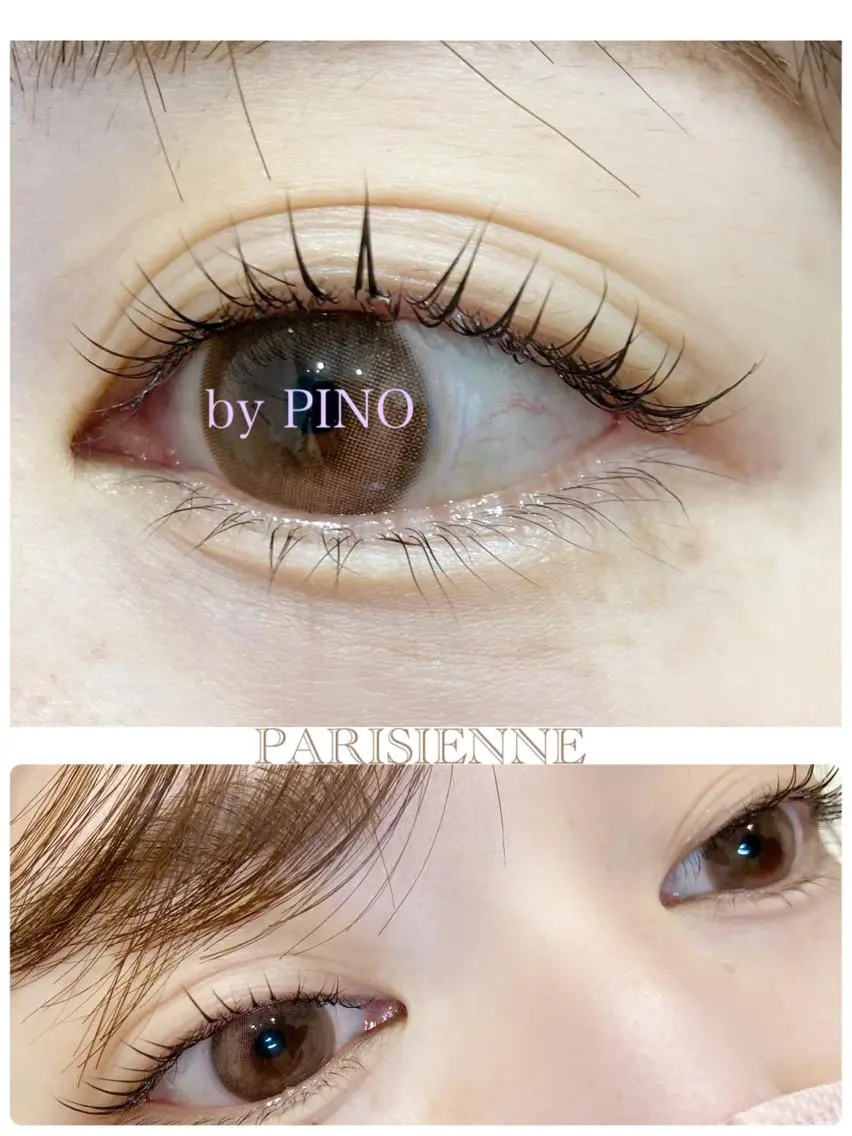 マツエク・マツパ パリジェンヌラッシュリフト eyelash salon PINOのマツエク・マツパデザイン