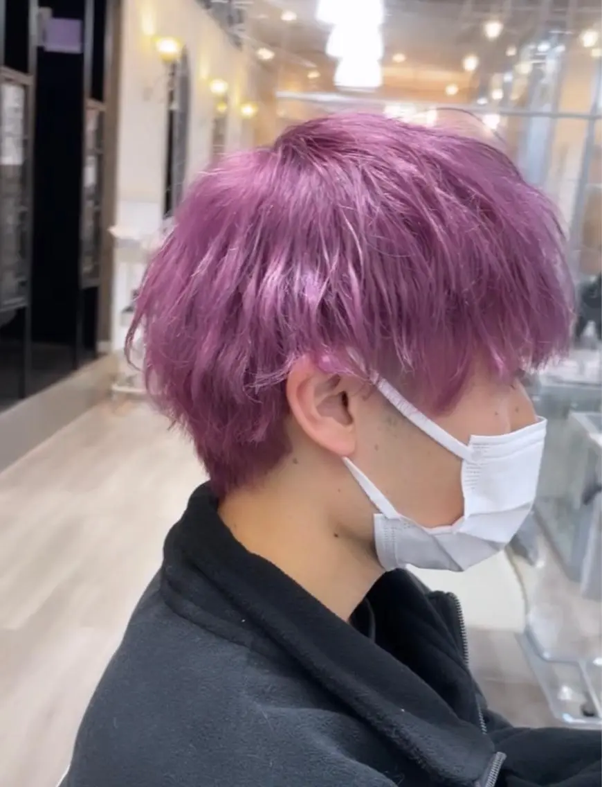 カラー メンズ メンズブリーチ ブリーチ ヘアカラー ✨似合わせ特化美容師 WILL上村 拳吾のヘアスタイル
