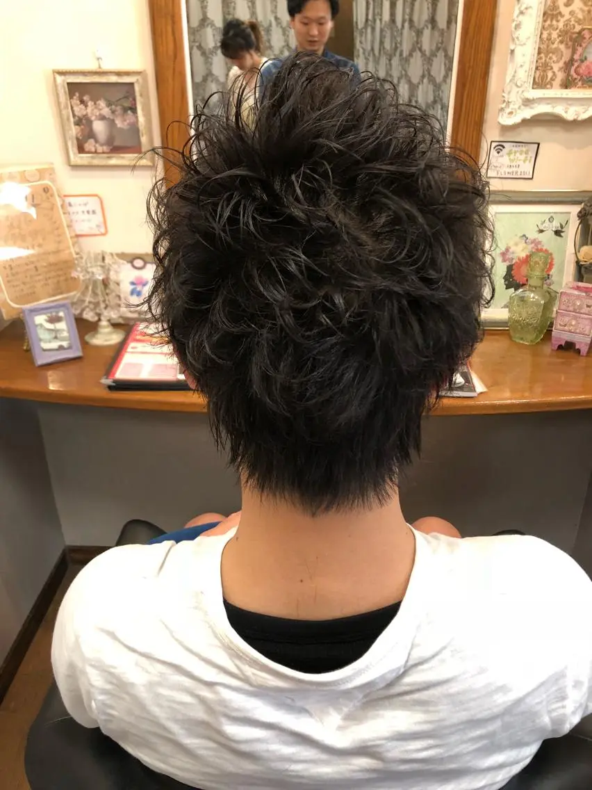 ショート メンズ カット 五十嵐 聡のヘアスタイル
