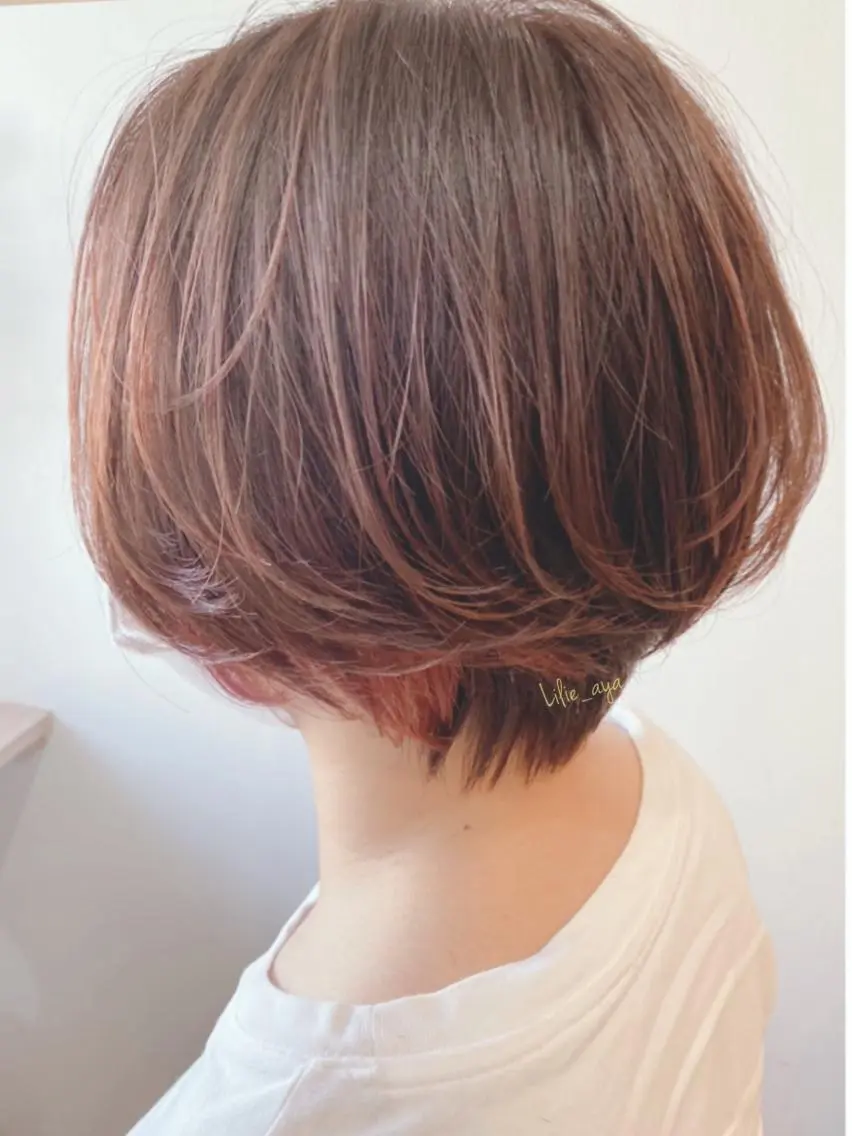 ショート カット ヘアカラー Poly-F... ayaのヘアスタイル