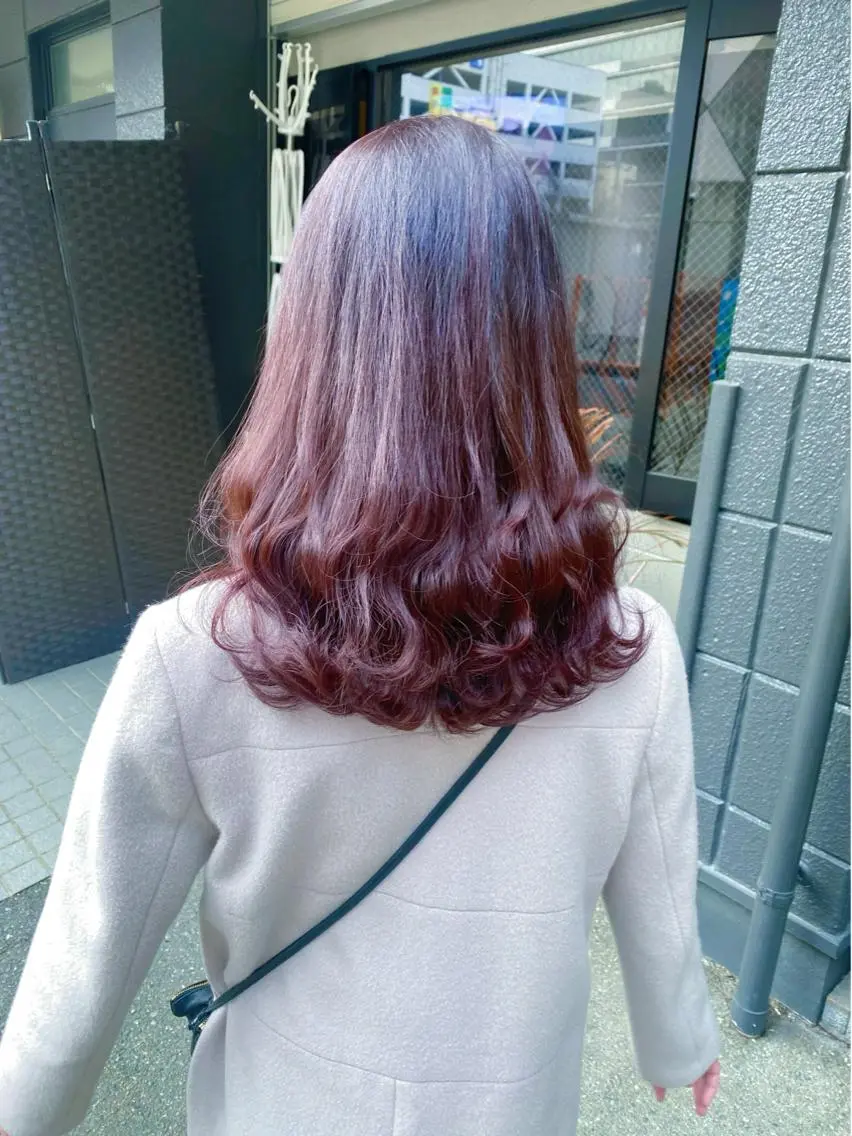 カラー 中富 🍪みなのヘアスタイル